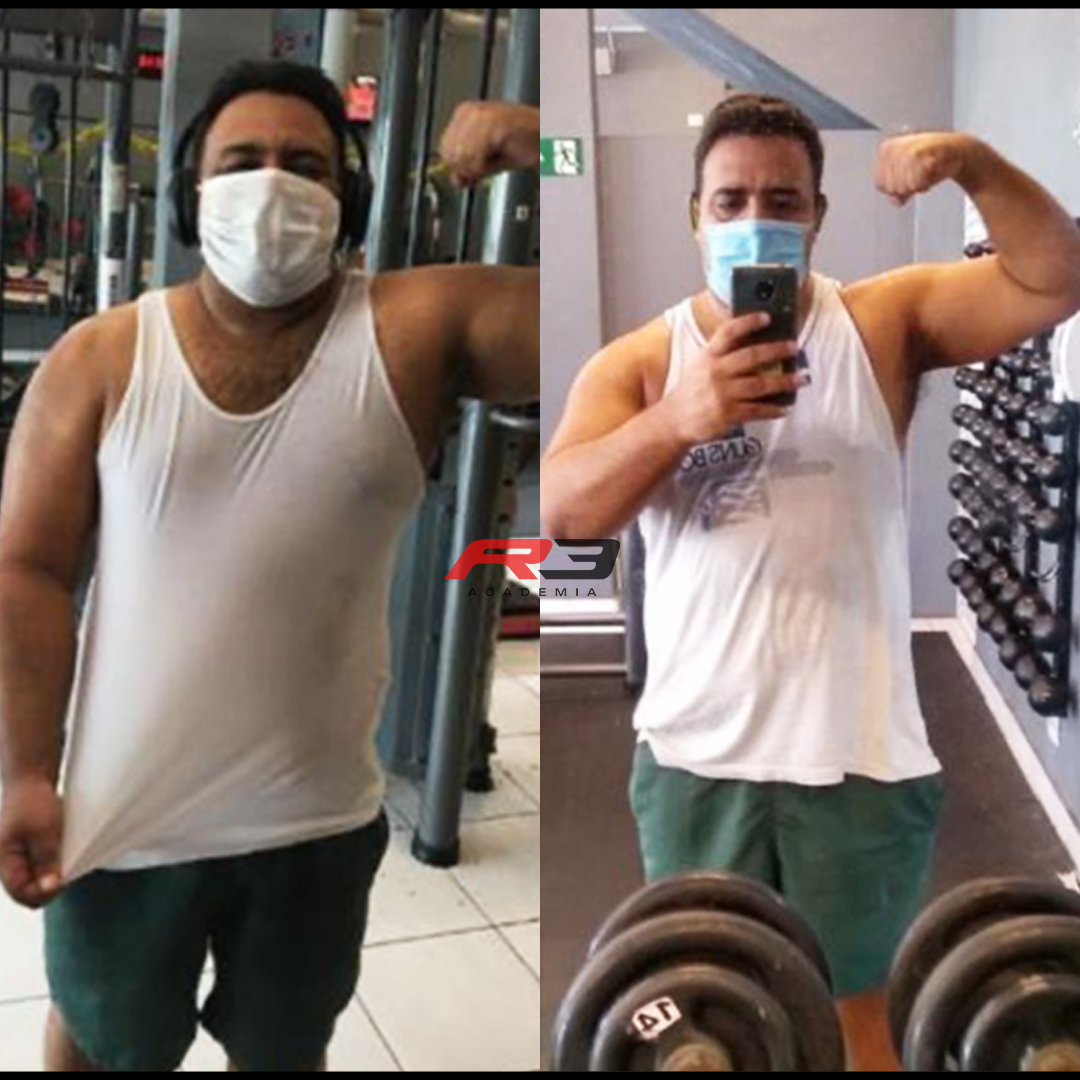 antes e depois - academia r333